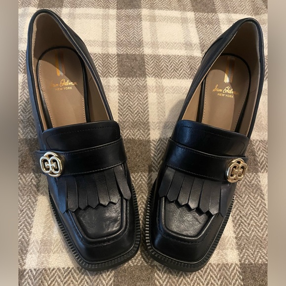 Sam Edelman Quinly Block Heel Loafer - Picture 2 of 9